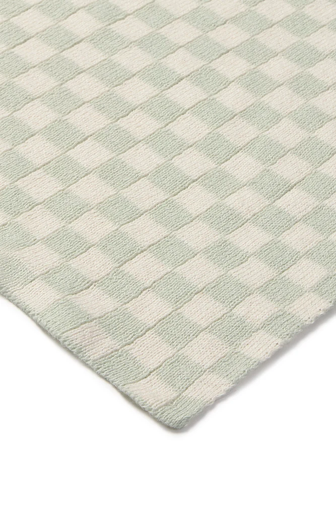 Lorena Canals gestrickte Decke Tiles