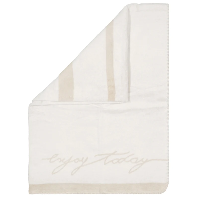 Living Dreams Wohndecke Enjoy Beige