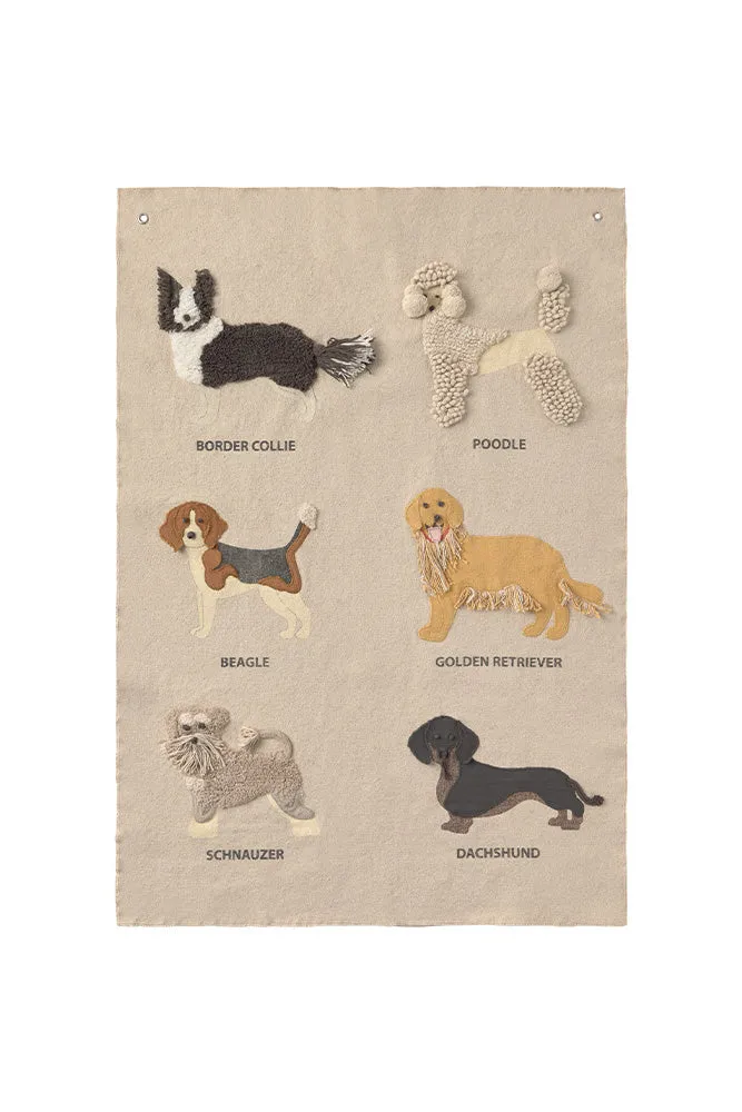 Lorena Canals Wandteppich Dogs