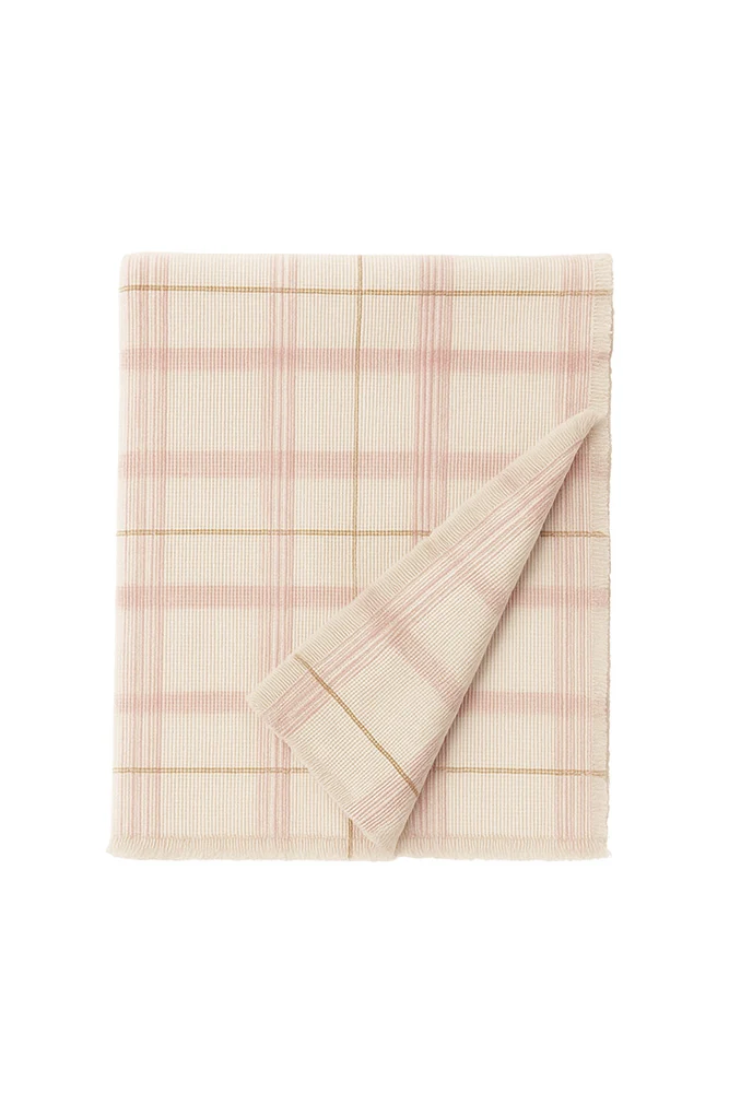 Lorena Canals Kinderbett-Decke Handloom Tartan