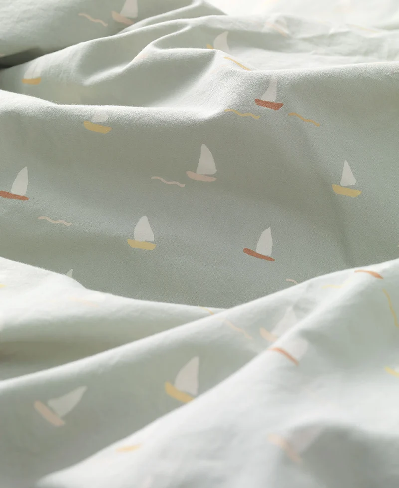 Dear April Bettwäsche Sailboats