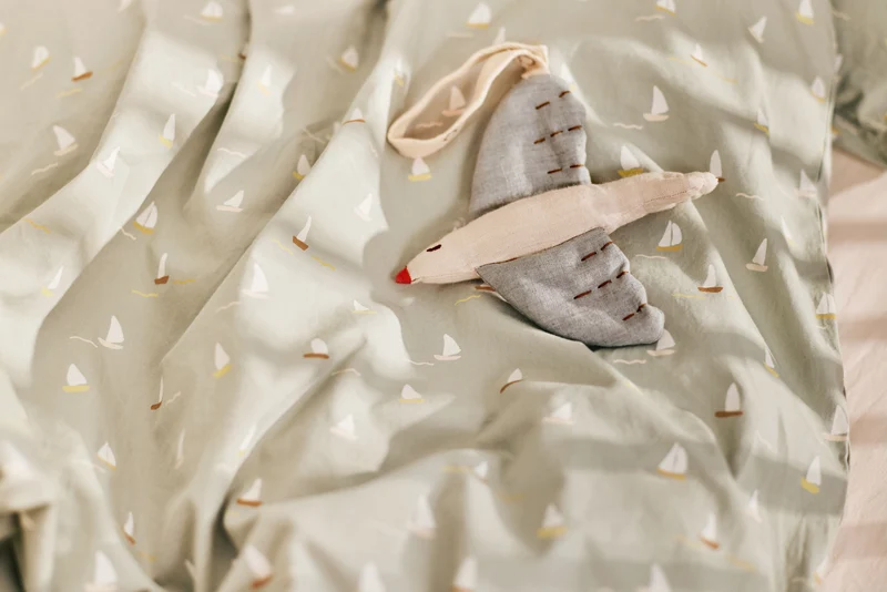 Dear April Bettwäsche Sailboats