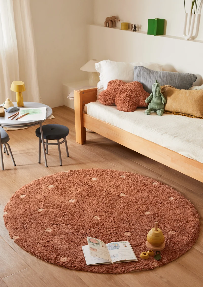 Lorena Canals waschbarer Teppich Round Dot
