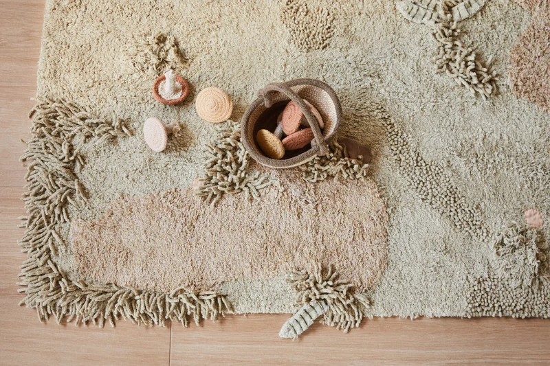 Lorena Canals waschbarer Spielteppich Mushroom Forest