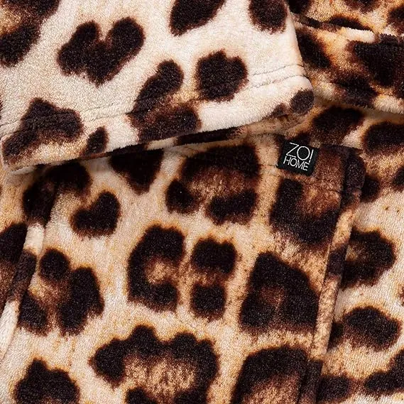 Zo!Home Bademantel Leopard