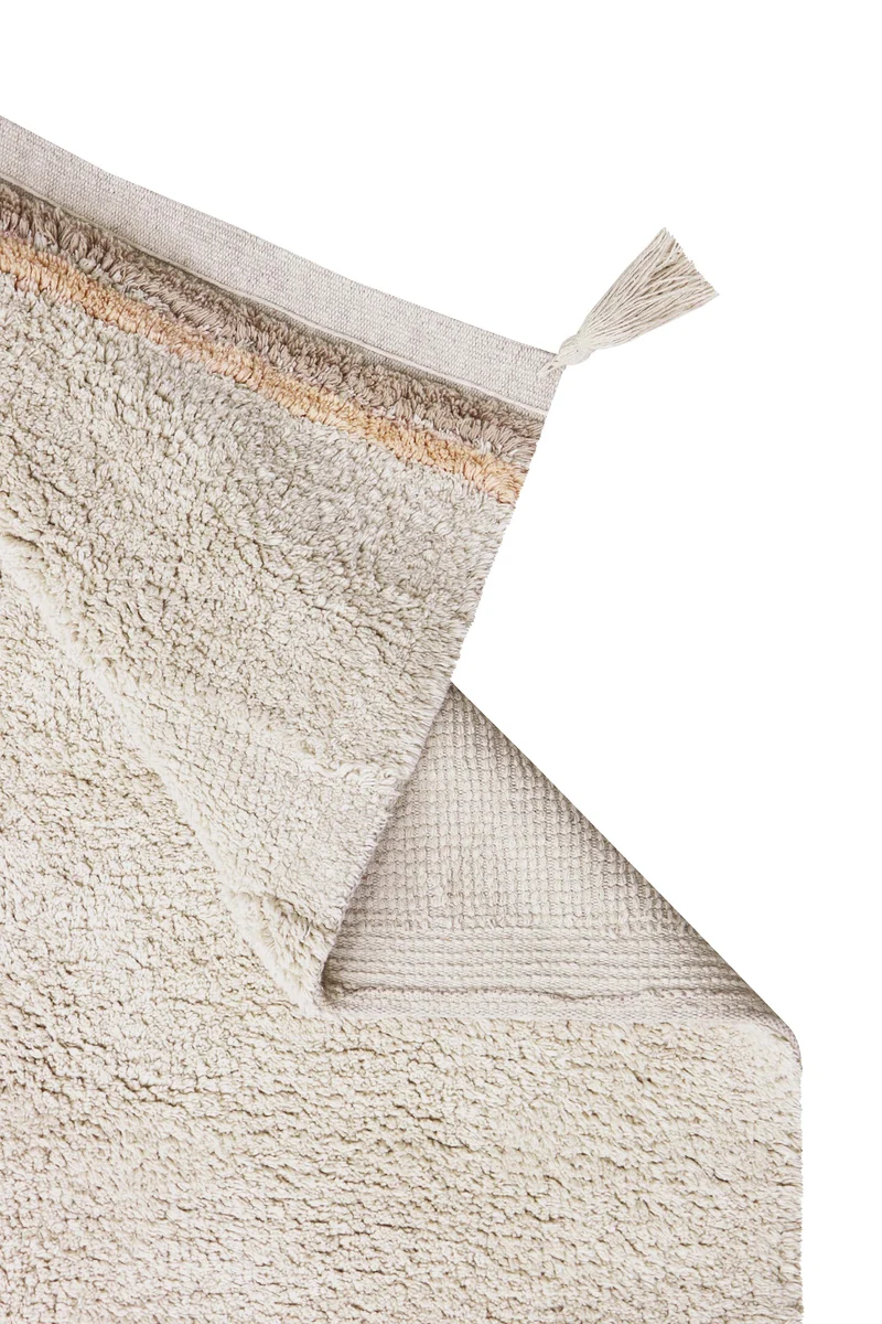 Lorena Canals waschbarer Teppich Bloom Natural