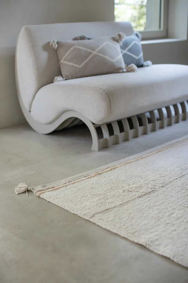 Lorena Canals waschbarer Teppich Bloom Natural