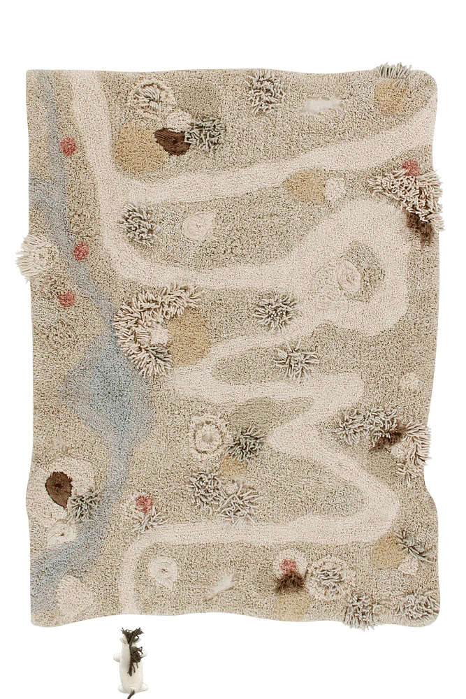 Lorena Canals waschbarer Spielteppich Path Of Nature