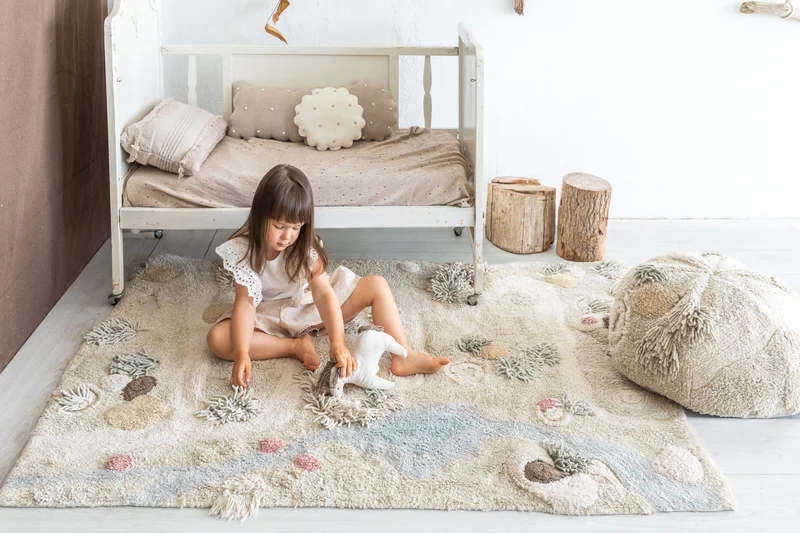 Lorena Canals waschbarer Spielteppich Path Of Nature