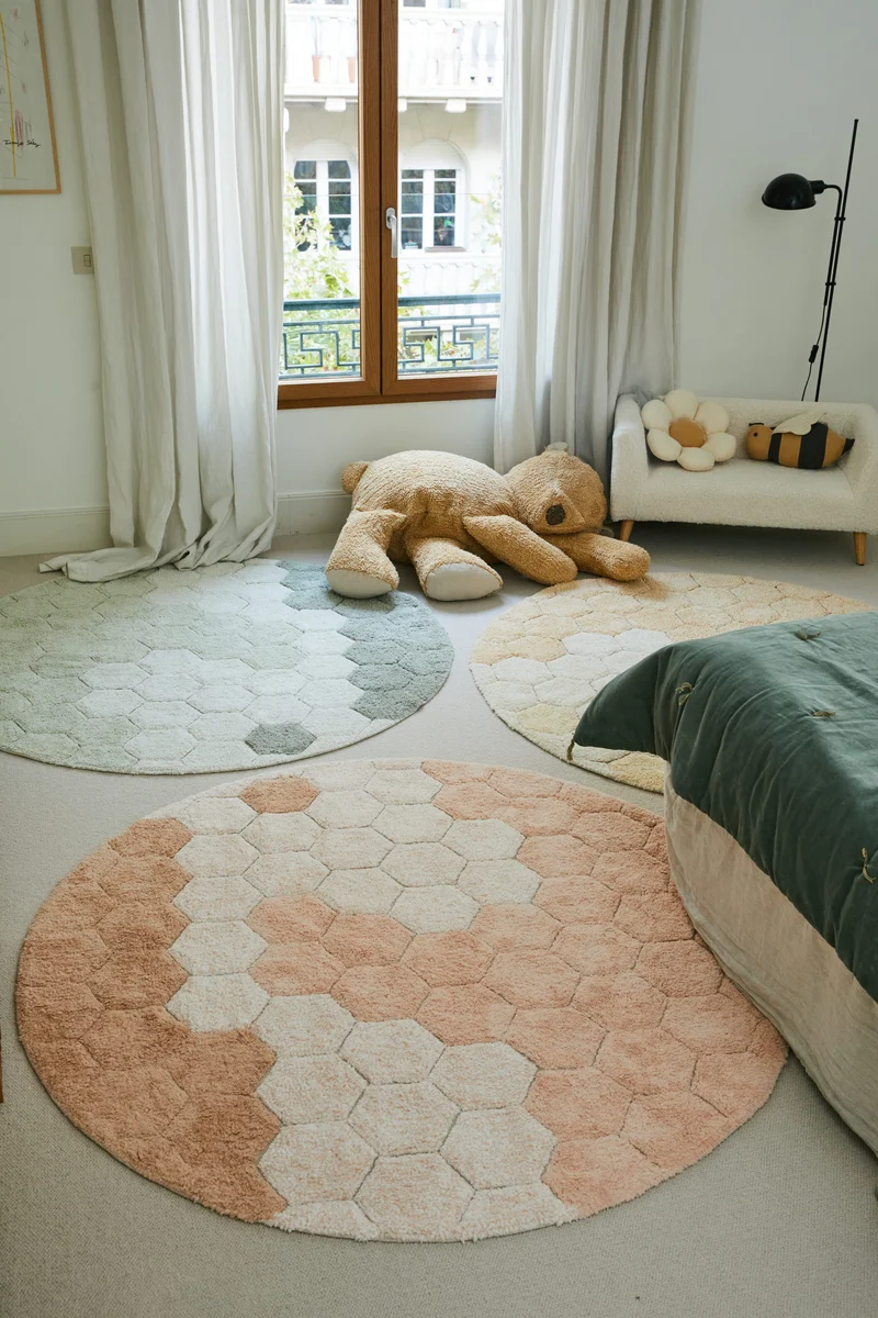 Lorena Canals waschbarer Teppich Honeycomb