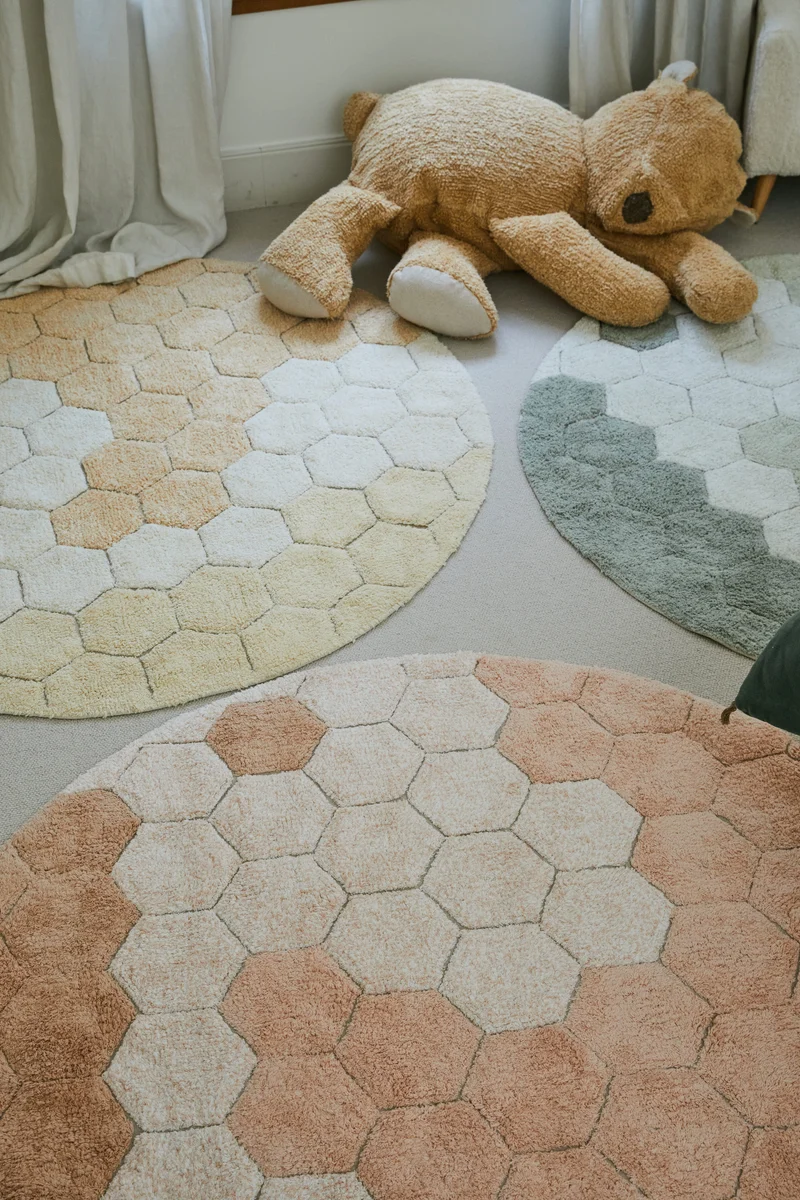 Lorena Canals waschbarer Teppich Honeycomb