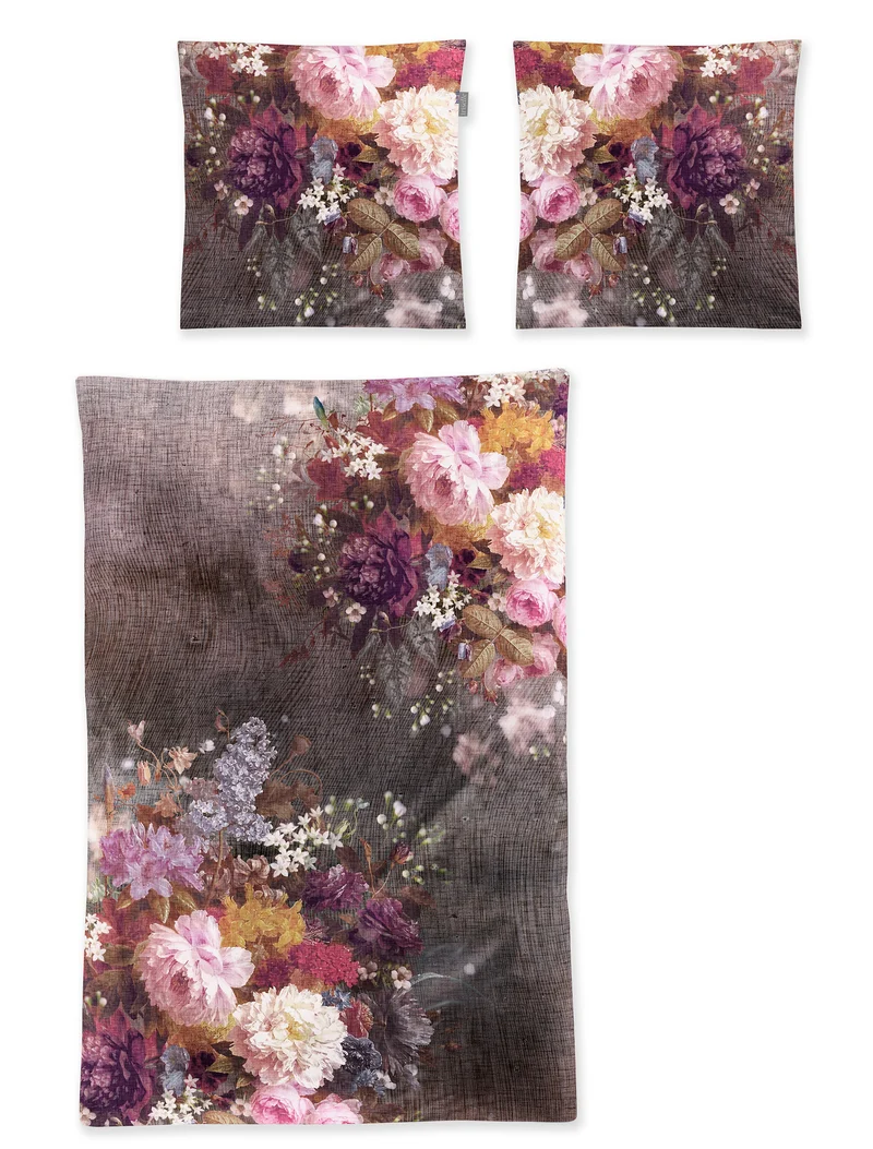 Irisette Flausch-Cotton Bettwäsche Zobel Blumen 8551-90