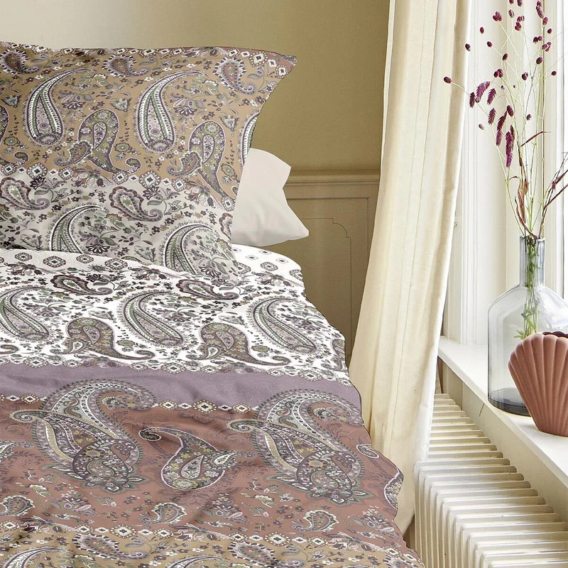 Irisette Mako-Satin Bettwäsche Wave Ornamente 8507-61