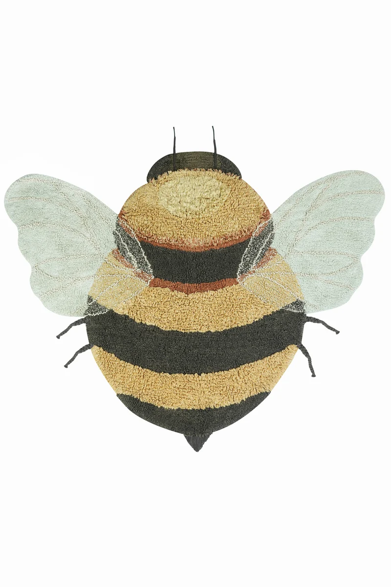 Lorena Canals waschbarer Teppich Bee