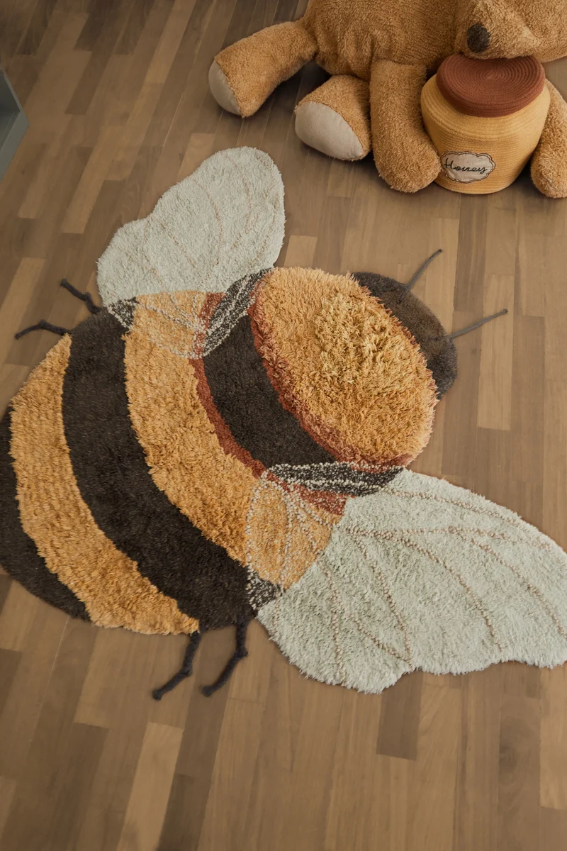Lorena Canals waschbarer Teppich Bee
