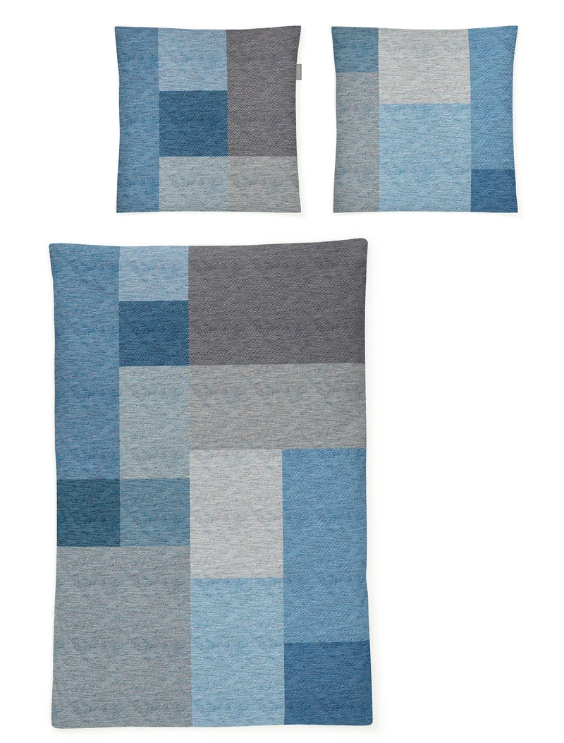 Irisette Bettwäsche Mako-Satin Magic 8878-20 blau