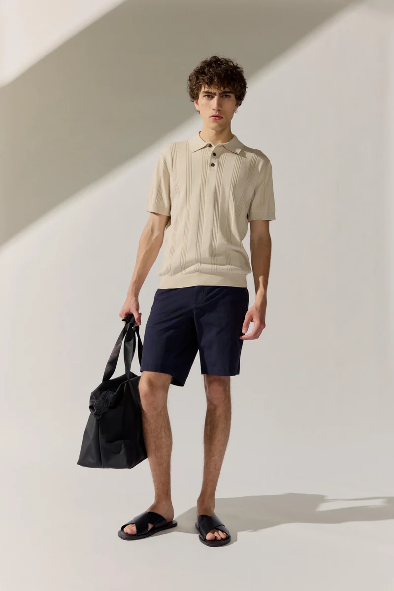 Polo Strick Shirt 1/2 Arm