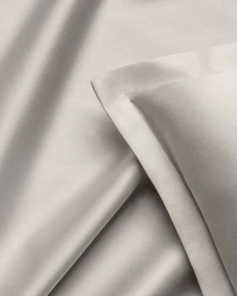 Ägyptische Baumwolle Mako Satin Kissenbezüge Beige