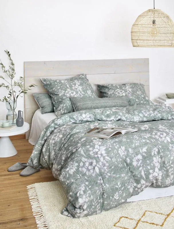 Irisette Bettwäsche Flausch-Cotton Zobel 8558-30 salbei