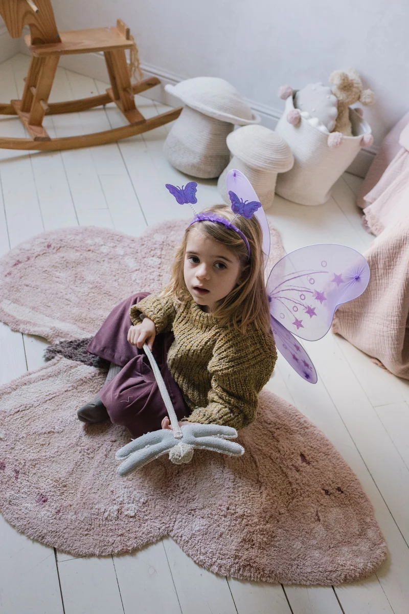Lorena Canals waschbarer Teppich Butterfly