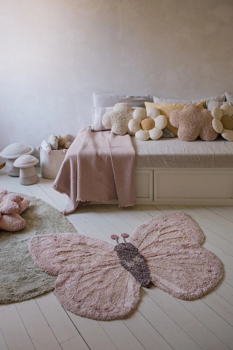 Lorena Canals waschbarer Teppich Butterfly