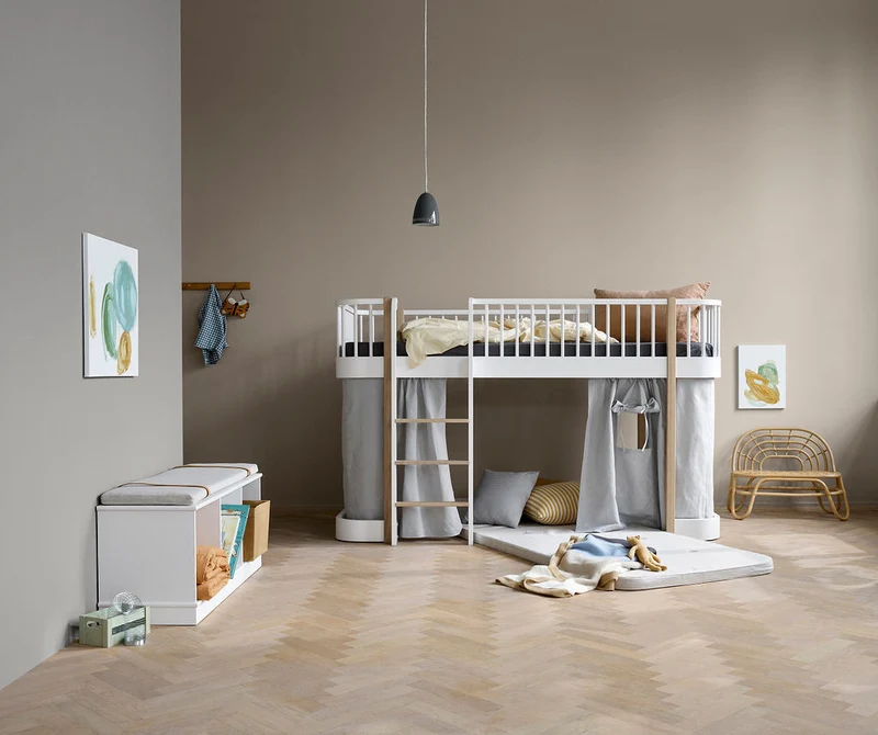 Oliver Furniture Spielmatratze für Wood Original halbhohes Hochbett
