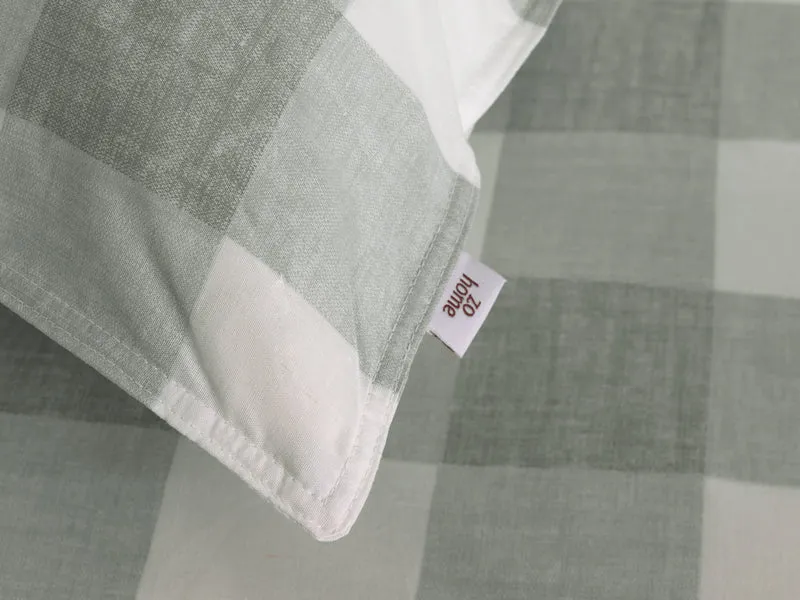 Zo! Home Baumwoll-Bettwäsche Quattro di lino Dove Grey