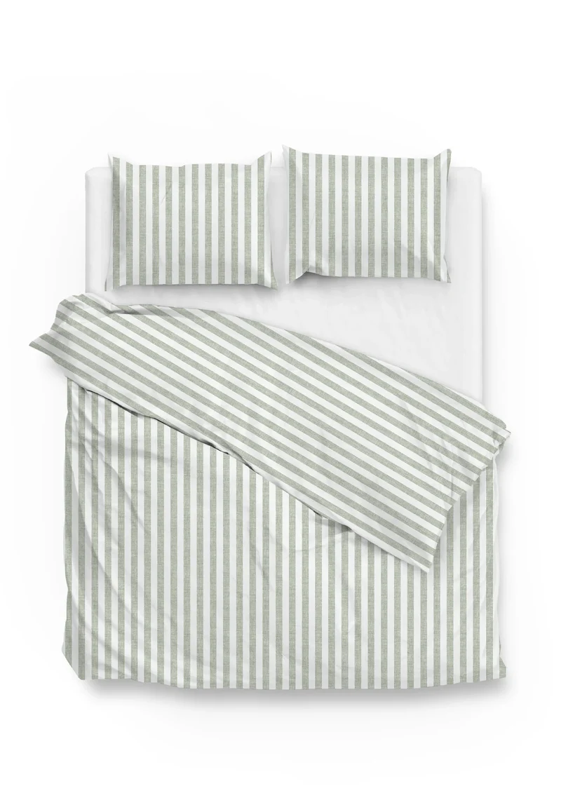 Zo! Home Bettwäsche Banda Lino Moss Green
