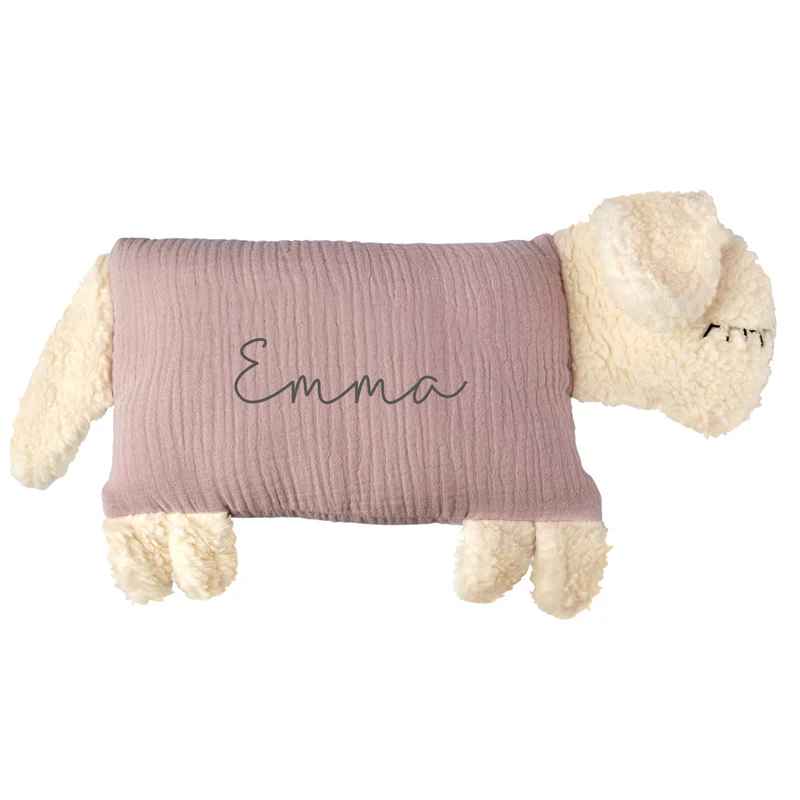 Kuschelschaf - New Dusty Rosa mit Stick