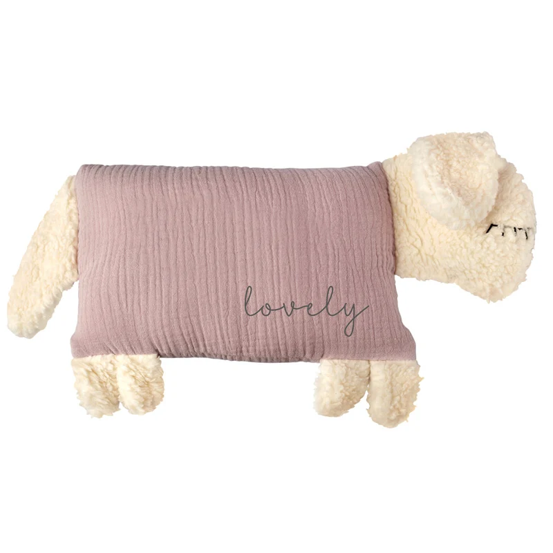 Kuschelschaf - New Dusty Rosa mit Stick