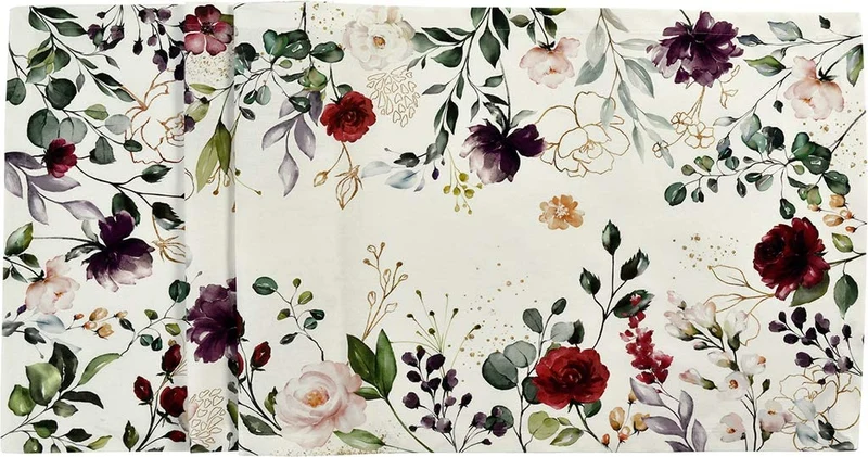 Sander Tischläufer Deep Flowers 50x140cm