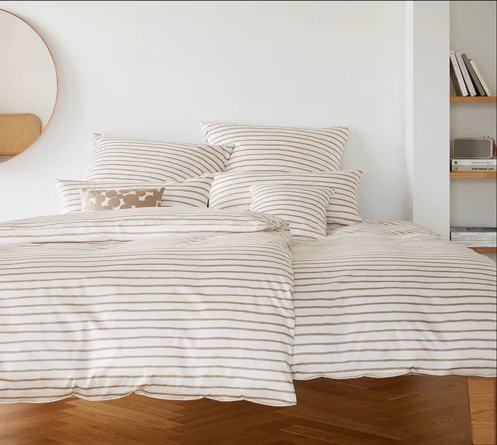 Elegante Bettwäsche Mako-Satin Lines