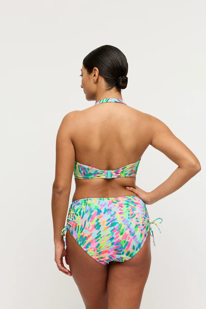 DOUALA Impressionist Summer Bikini Taillenslip m. Schnur