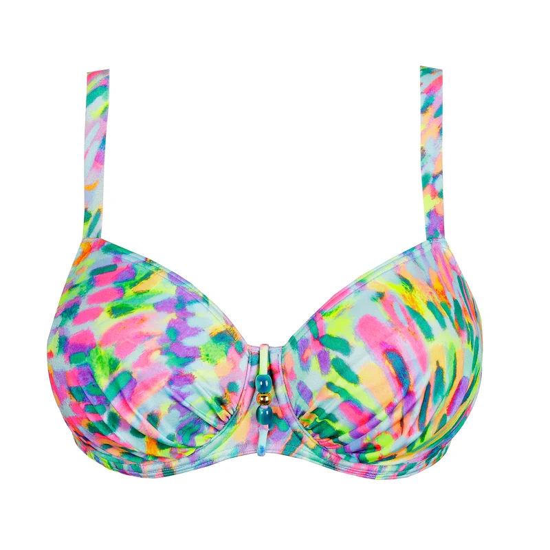 DOUALA Impressionist Summer Vollschalen Bikini-Top