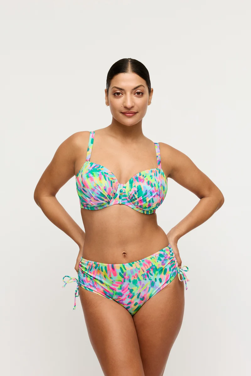DOUALA Impressionist Summer Vollschalen Bikini-Top