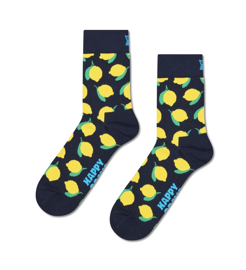 Lemon Short Crew Sock