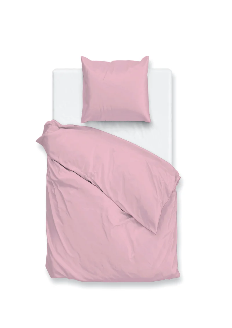 Zo!Home Perkal-Bettwäsche Lilac Pink