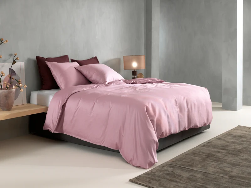 Zo!Home Perkal-Bettwäsche Lilac Pink