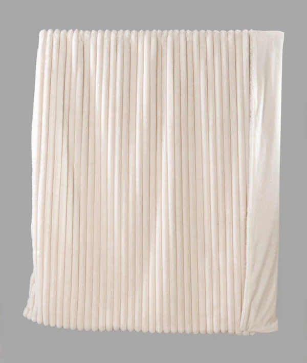 Starhome Webpelz-Decke Midas 150x200cm Creme