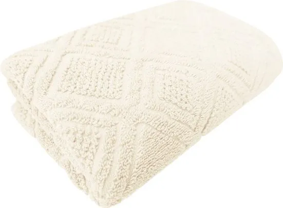Framsohn Frottiertuch Mosaik Relief Beige