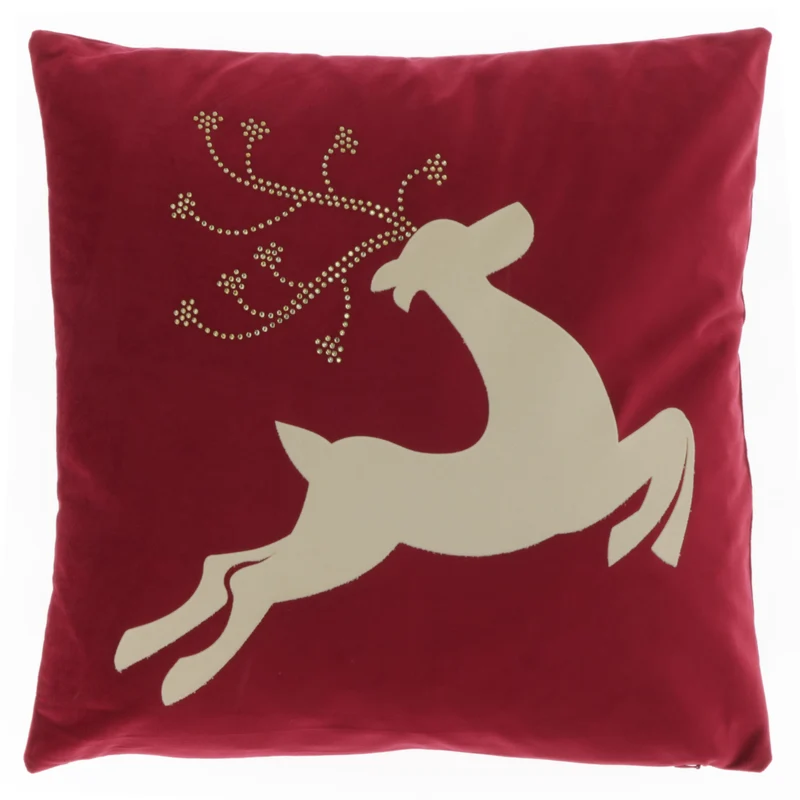 Unique Living Dekokissen Reindeer
