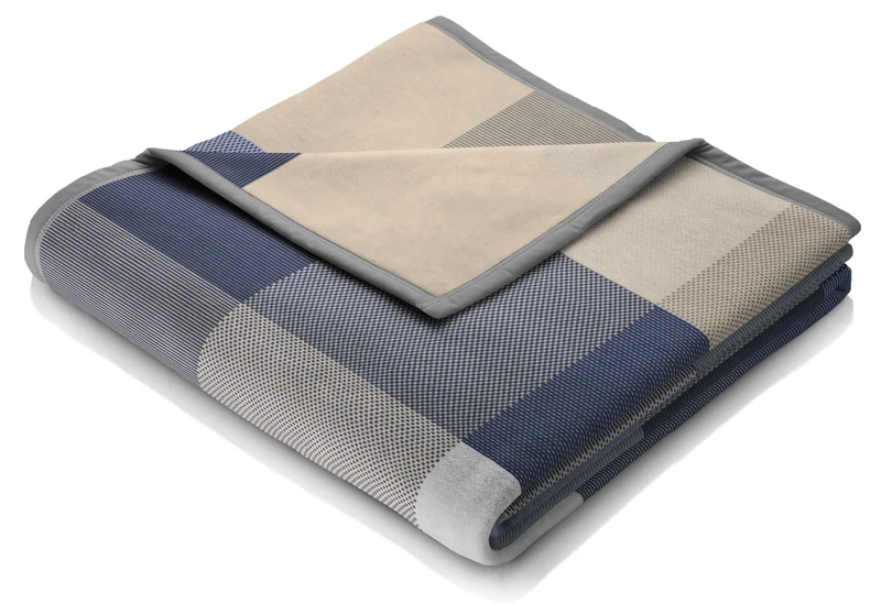 Biederlack Decke Blue Woven 150x200cm
