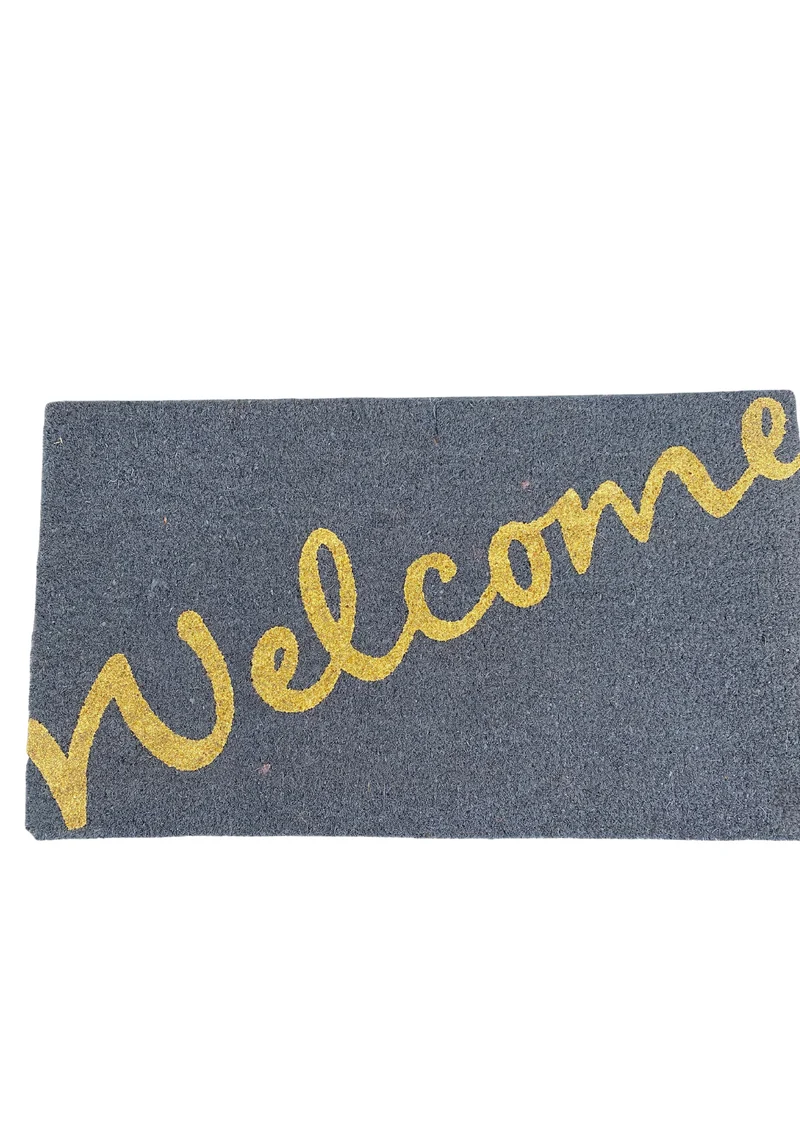 Zeo Living Fußmatte Welcome 40x70cm