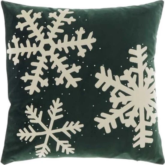 Unique Living Kissen Snowflake 45x45cm