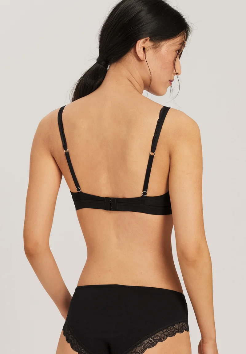 Cotton Lace Soft Cup Bra