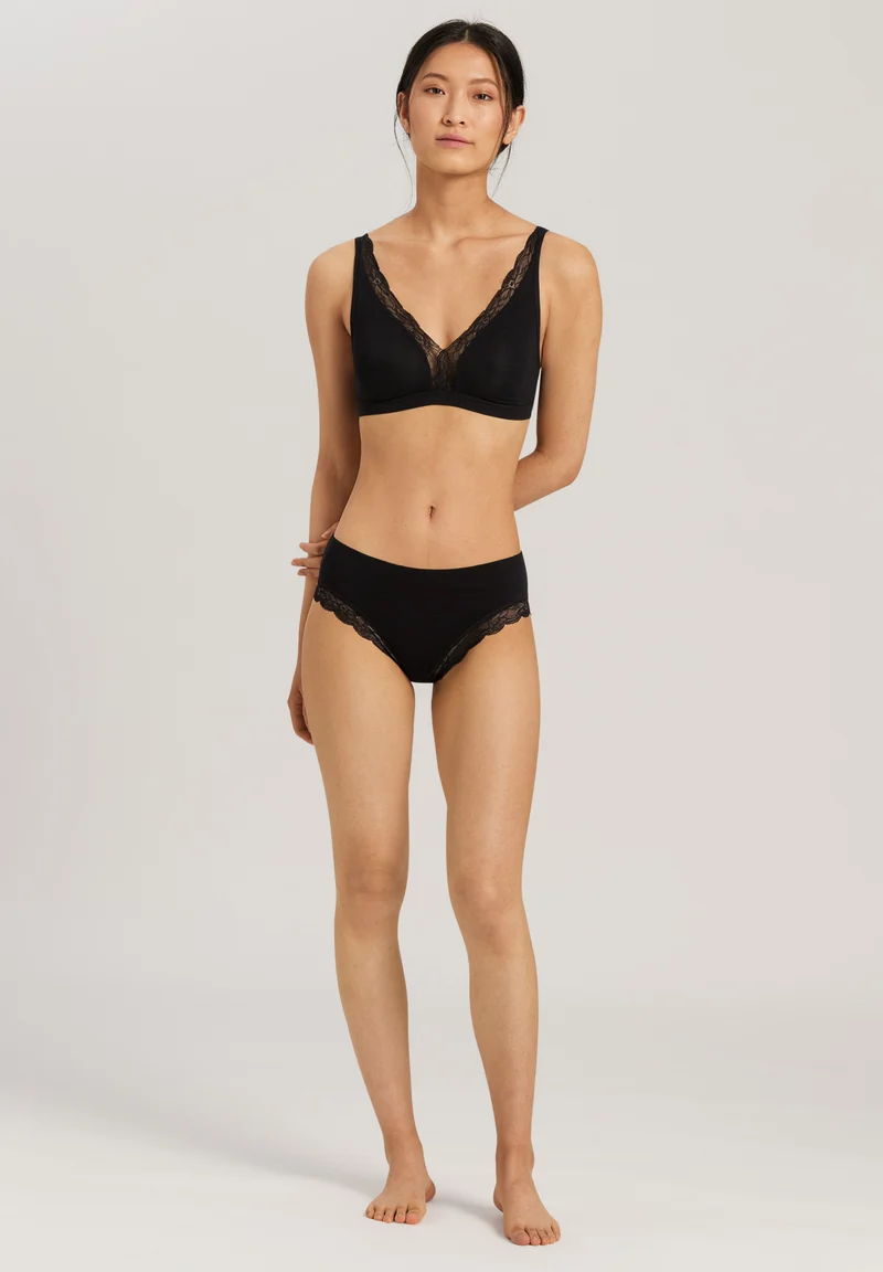 Cotton Lace Soft Cup Bra