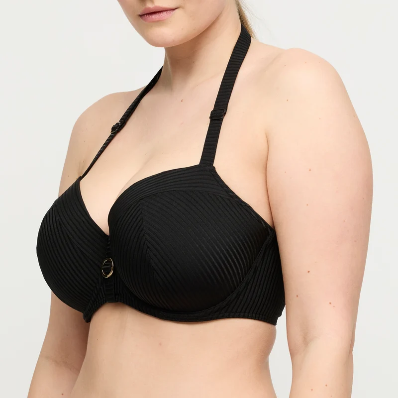 DELRAY schwarz Unterlegter Bikini Balconette