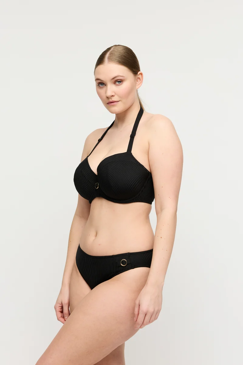 DELRAY schwarz Unterlegter Bikini Balconette