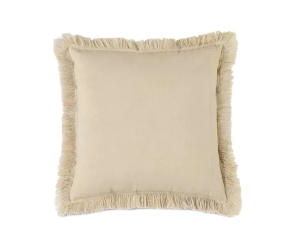 Andrea House Kissen 45x45cm Fransen