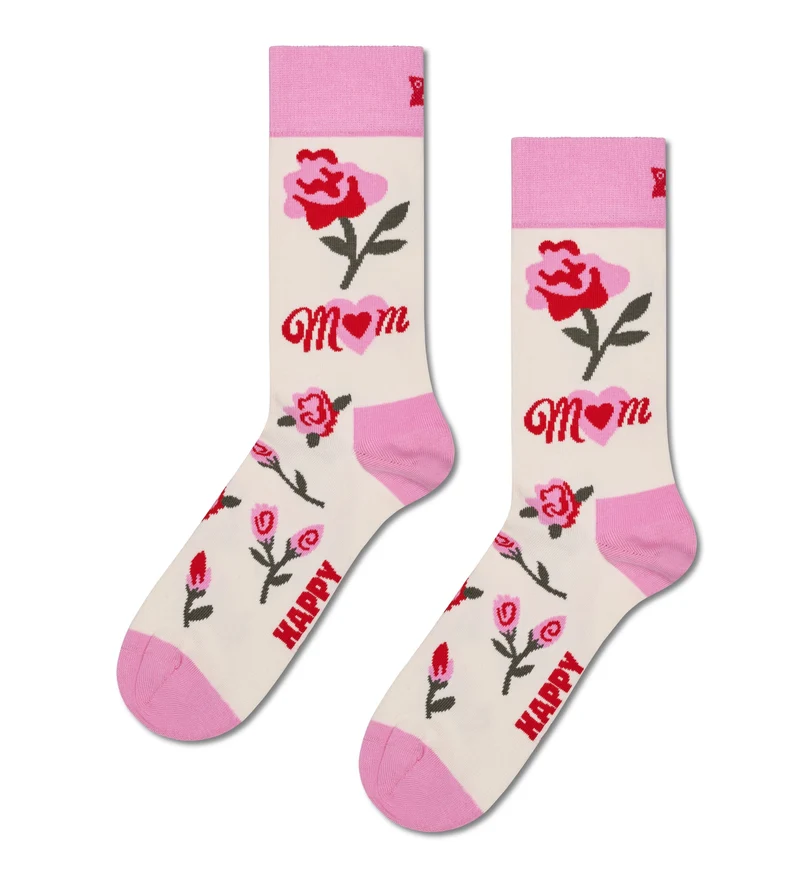 Mom's Flower Sock